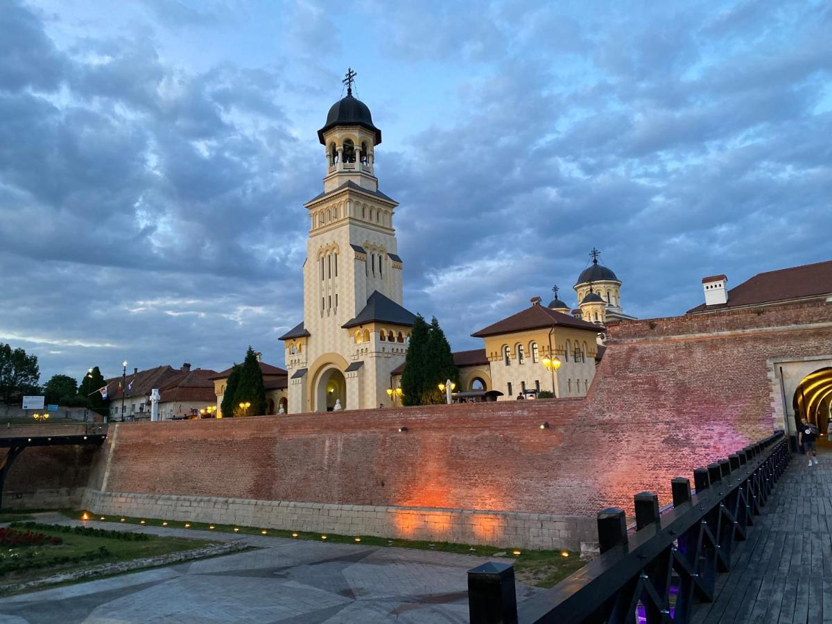 Studio Panoramic With Balcony And Parcul Unirii View Alba Iulia Exteriör bild