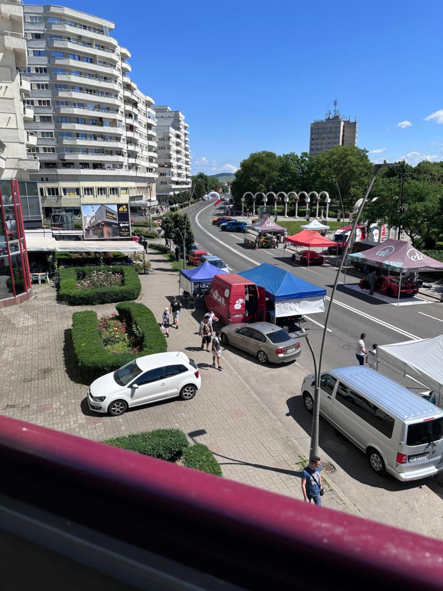 Studio Panoramic With Balcony And Parcul Unirii View Alba Iulia Exteriör bild